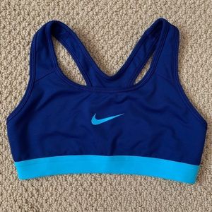 Nike Blue Sports Bra Size XS